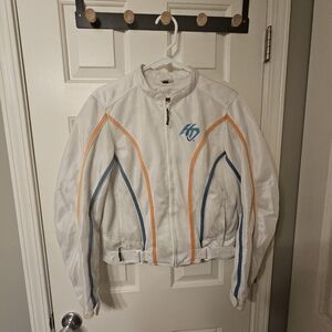 Womens white harley davidson jacket
